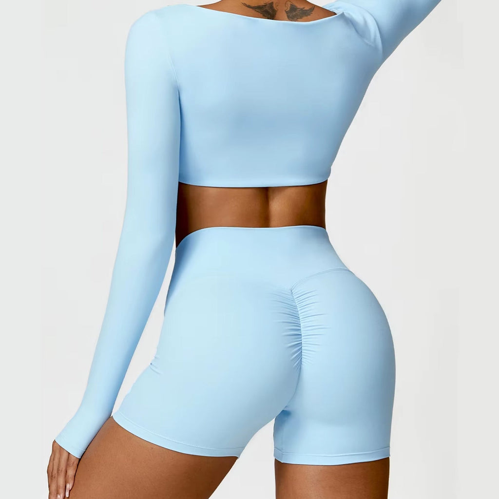 Special Long Crop ve Şort Takım