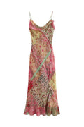 Rosaline Patchwork Slip Elbise