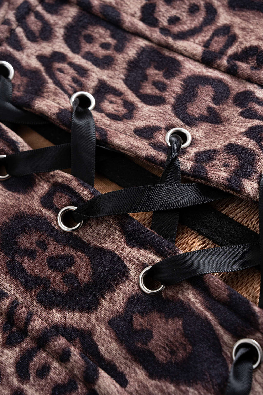leopar desenli büstiyer