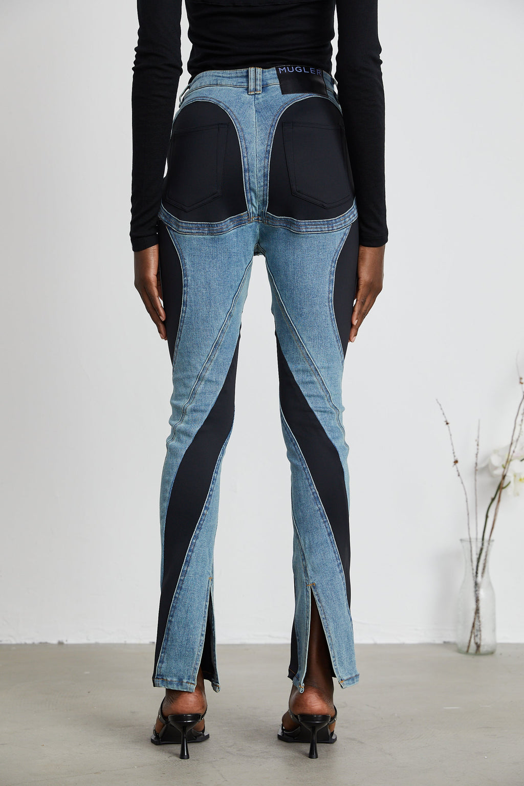 Noémie Spiral Panelli Jean Pantolon