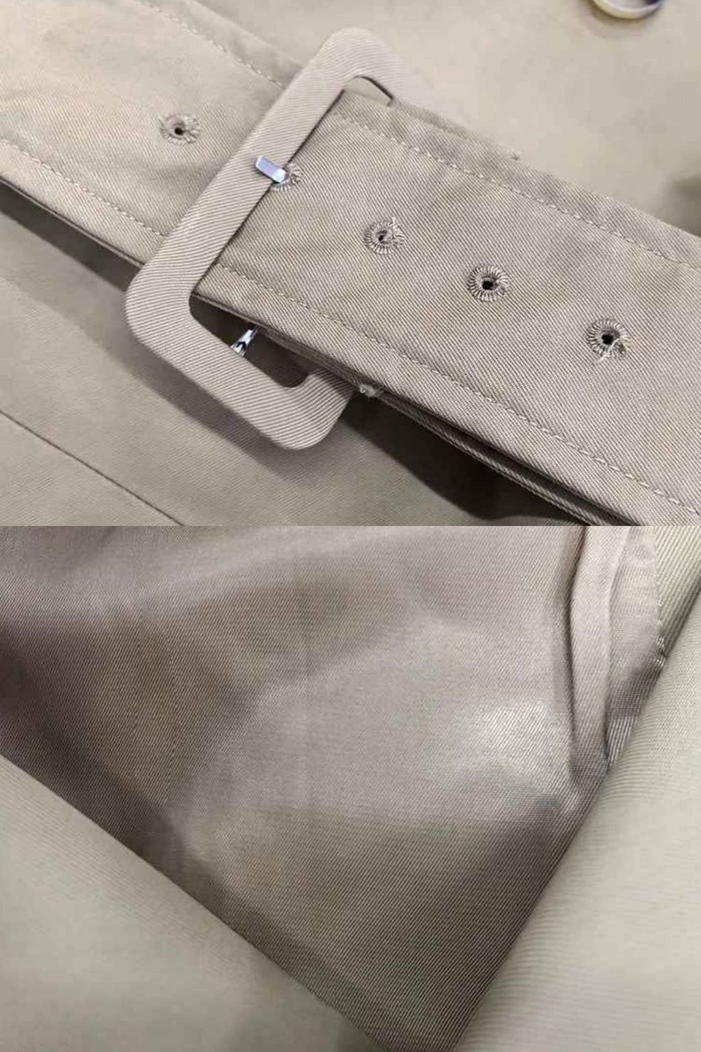 Bel detaylı mont