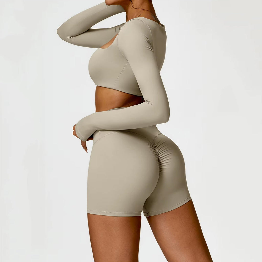 Special Long Crop ve Şort Takım