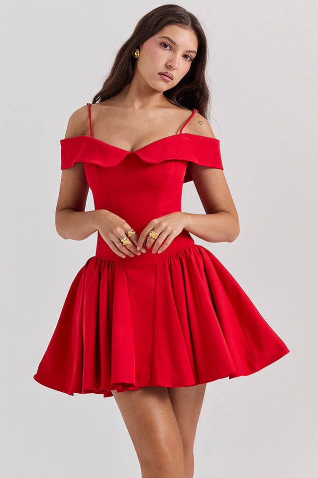 Elida Mini Elbise