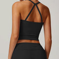 Sırt Detaylı İnce Askılı Tank Top