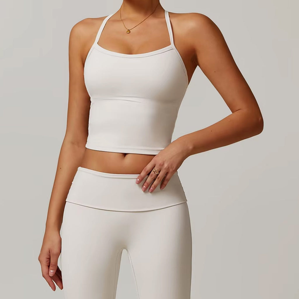 Sırt Detaylı İnce Askılı Tank Top
