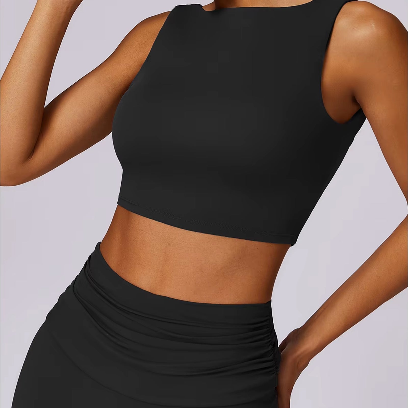 Open Back Crop