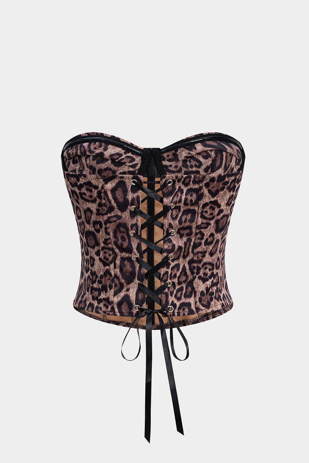 leopar desenli büstiyer