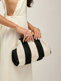 Stripe Elegance Çizgili Çanta