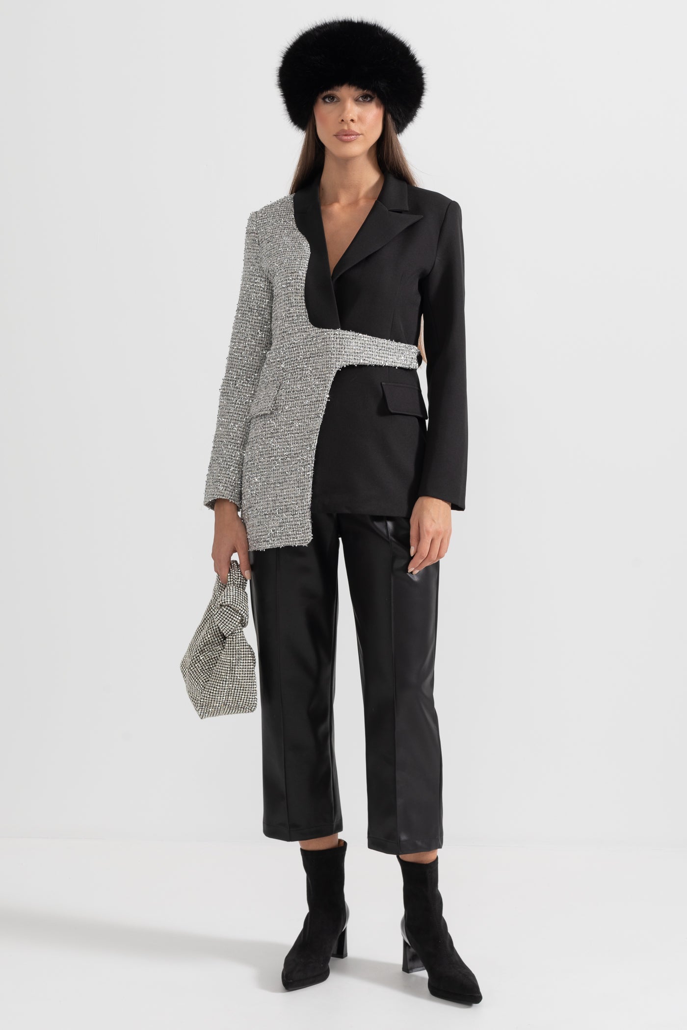 çift renk blazer ceket