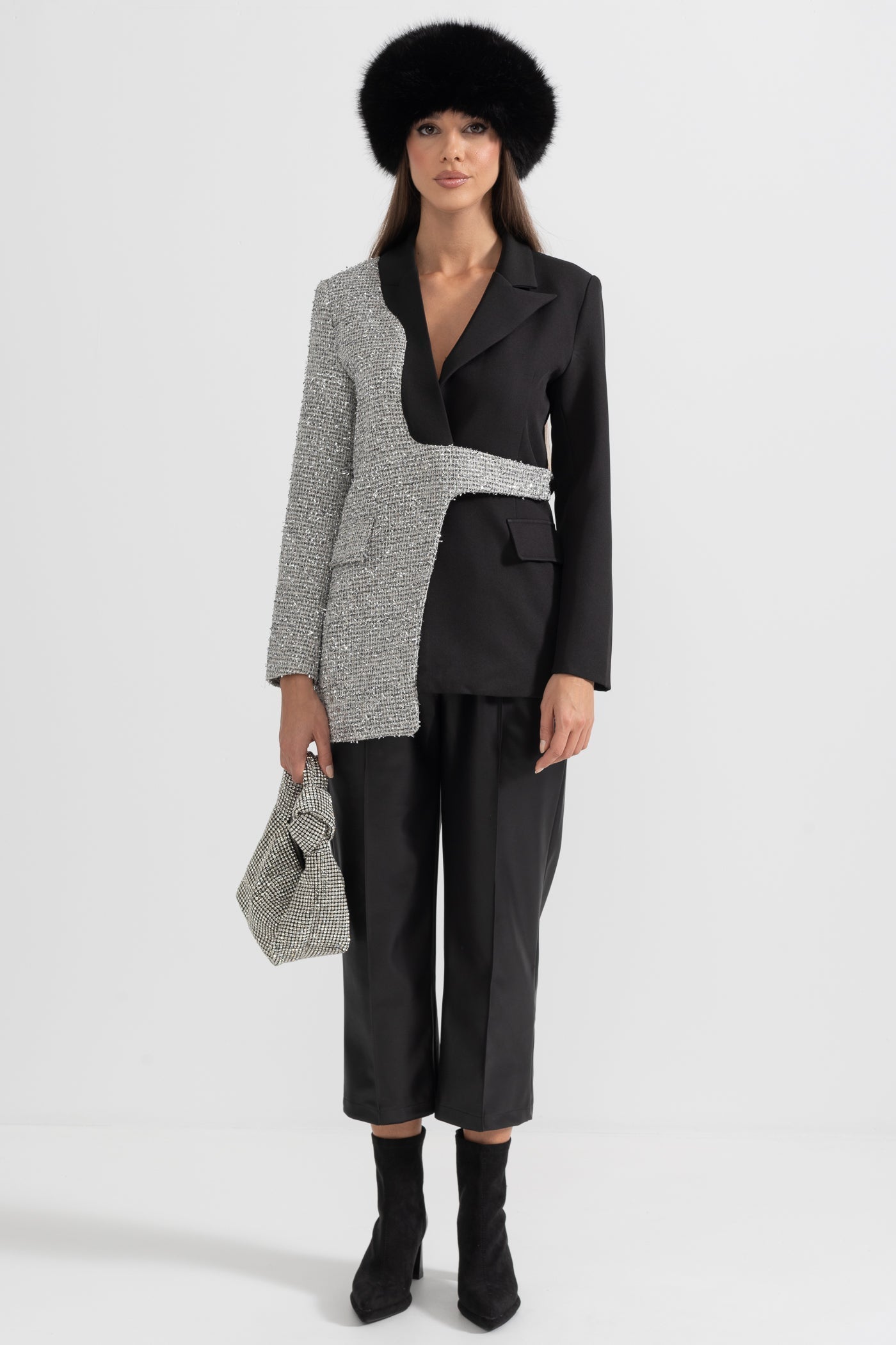 çift renk blazer ceket