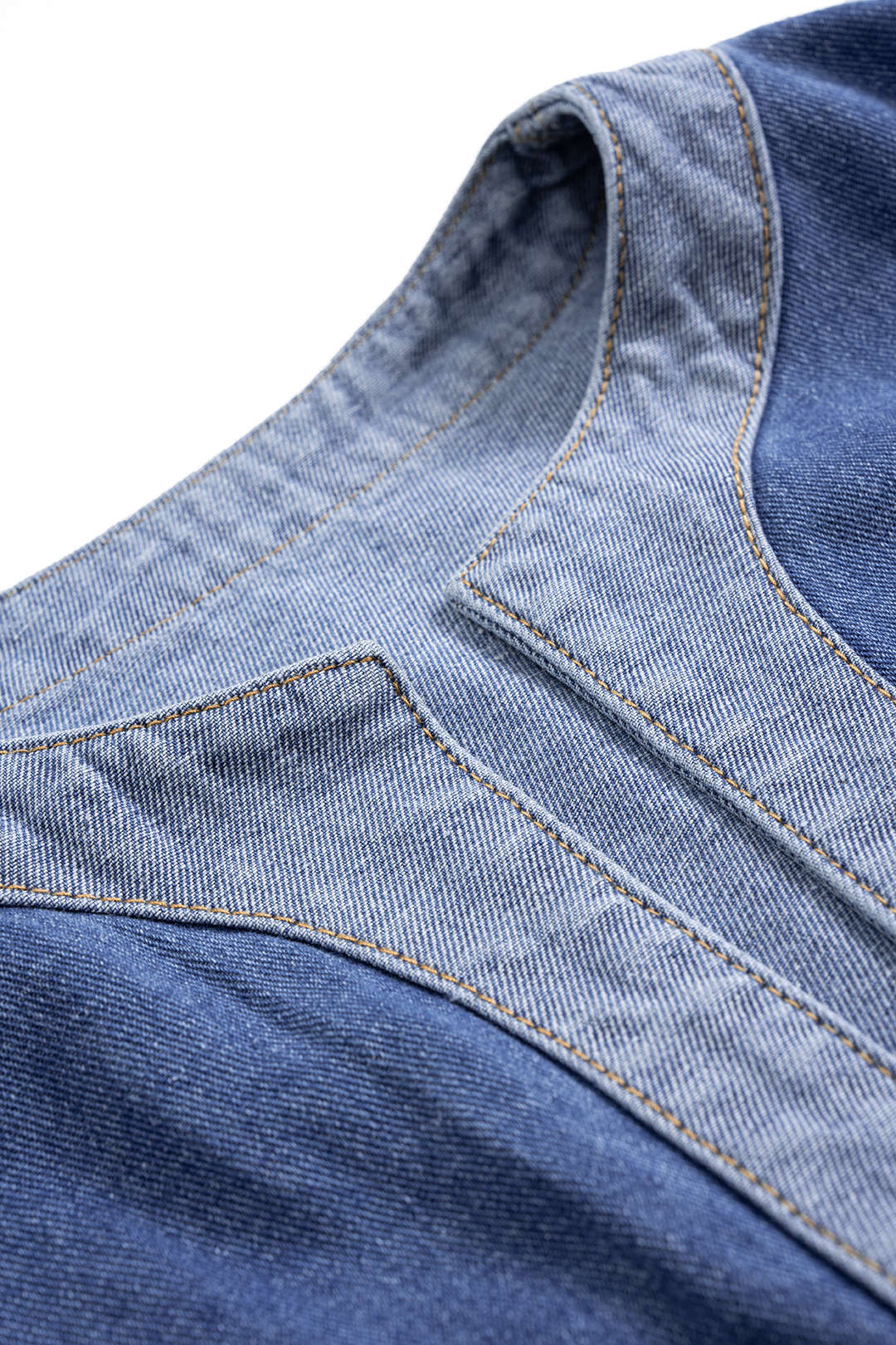 Denim Kontrast Mont