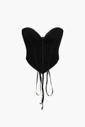 Lily Bağlamalı Korse top