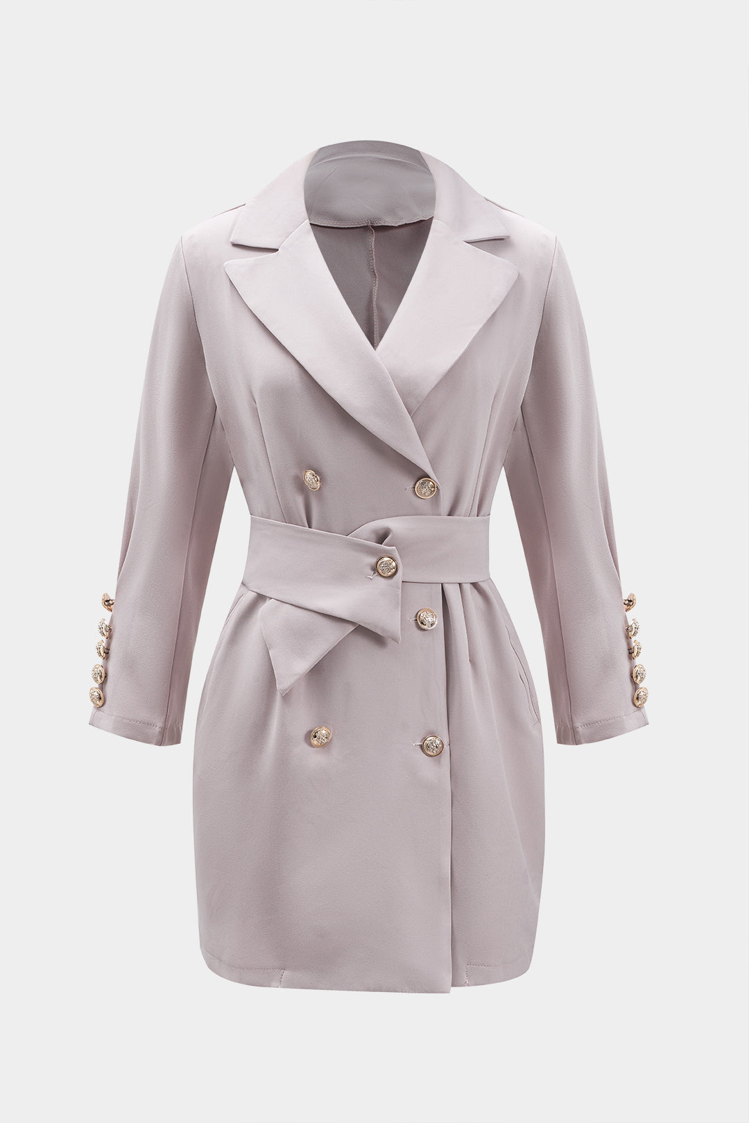 Düğmeli Uzun Kollu Blazer Ceket