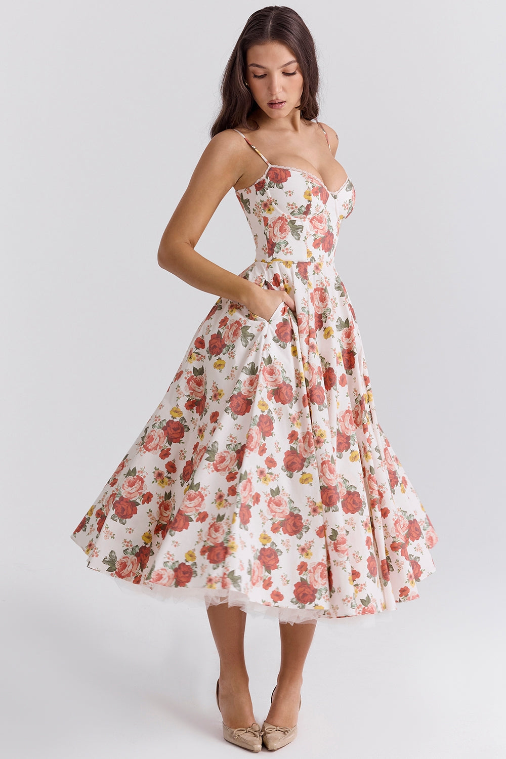 Chole Midi Elbise