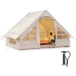 Inflatable Camping Tent with Pump