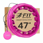 FIT ON FORM Infinity Weighted Hula Fit Hoop for Adult Weight Loss