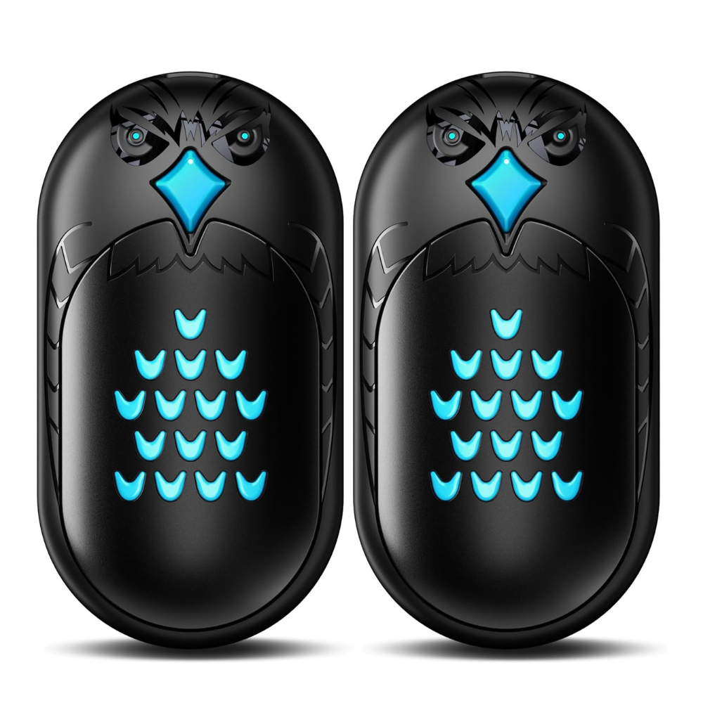 Untitled design - 2026-02-18T083916.722 Hand Warmers Rechargeable, 2 Pack 6000mAh Electric Portable Heater - Image 1