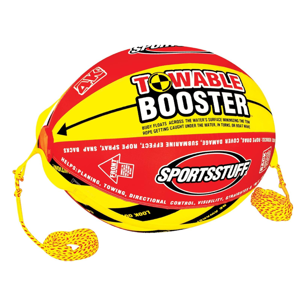 Untitled design - 2026-02-18T093405.201 SportsStuff Booster Towable Tube Ball Towable Rope - Image 1