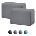Gaiam Yoga Block - Supportive Latex-Free Eva Foam