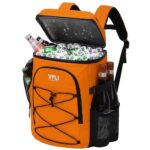 VMJ Backpack Cooler 36 Cans Insulated Leakproof Lightweight Lunch Bag